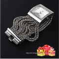 Neue Luxus quadratische Quaste Gürtel Elegance Uhr Quarzuhr Cestbella Special Geschenke Uhr